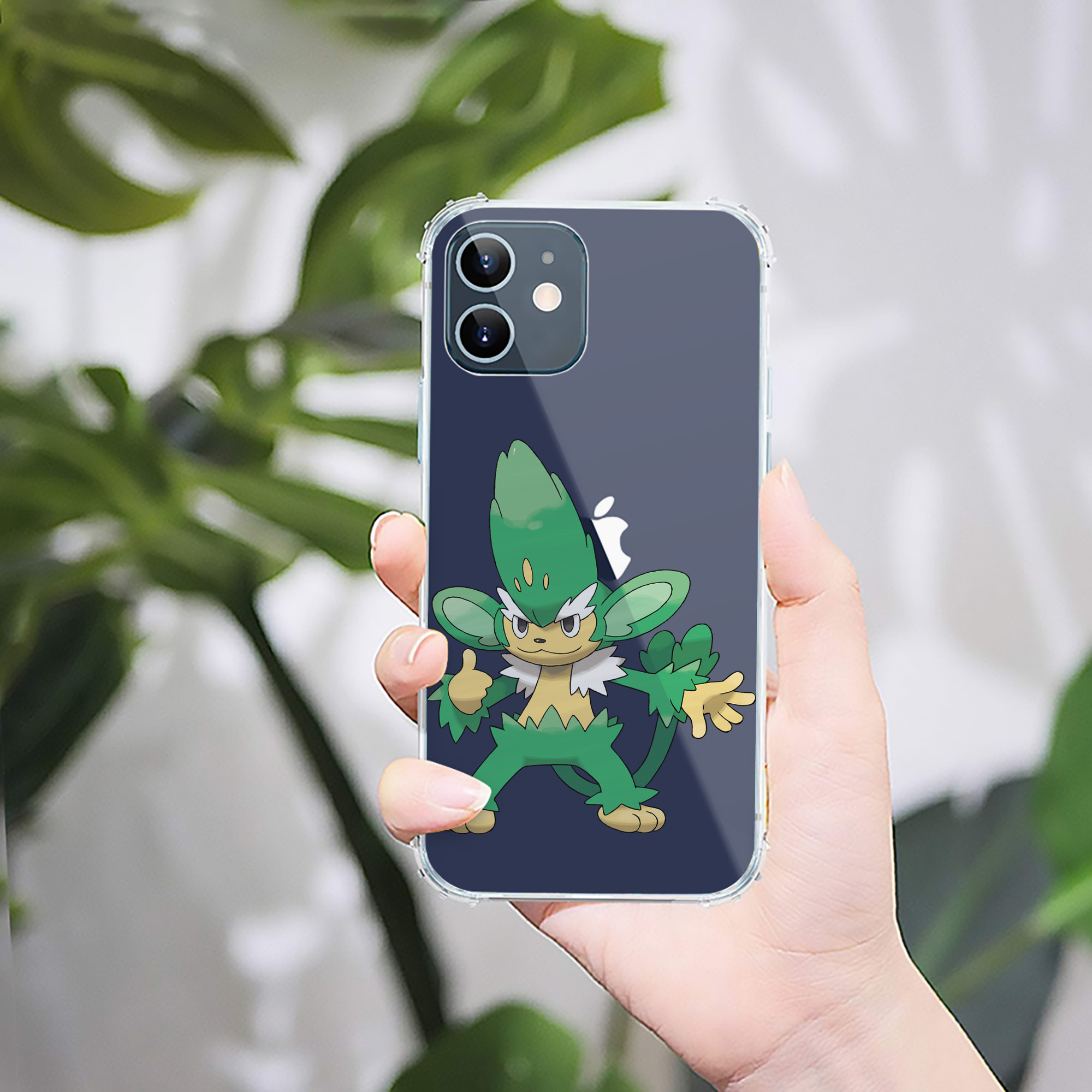 （画像用） ポケットモンスター Pokémon 【iPhone 12シリーズ対応】透明スマホケース（クリアソフトケース）